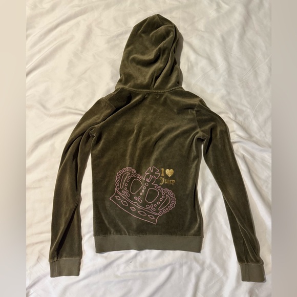 Juicy Couture Other - Vintage Y2K Kids Juicy Couture Velour Zip-up Hoodie